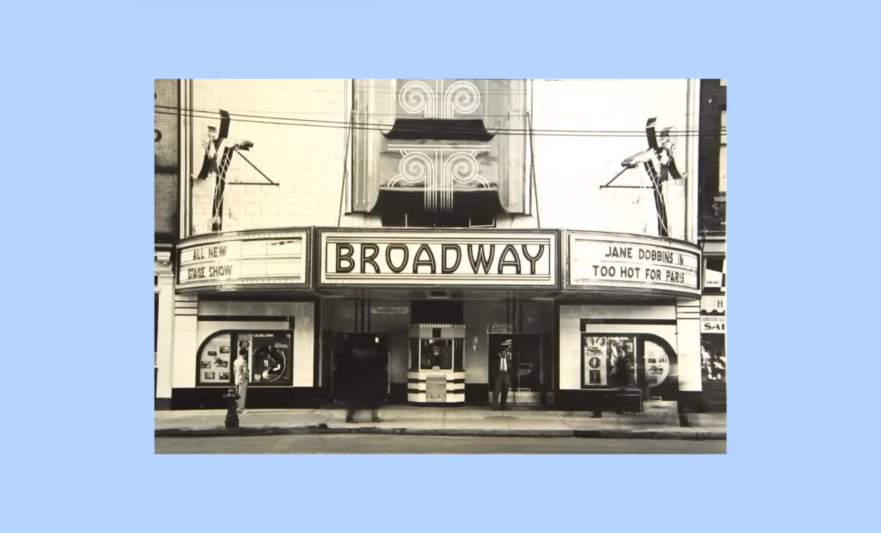 Old Broadway theatre where NYC angel investors came from