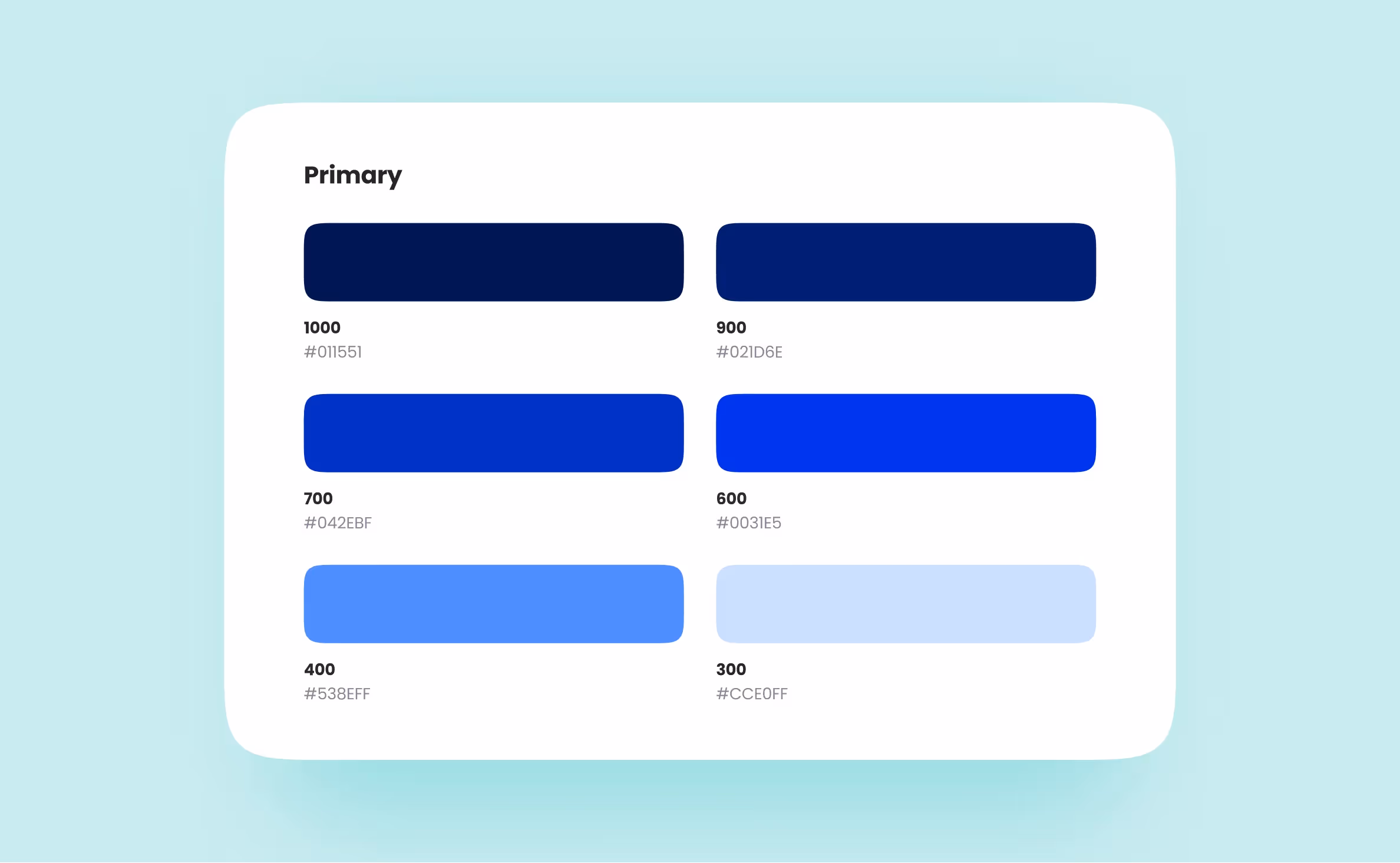 The Color Styleguide plugin