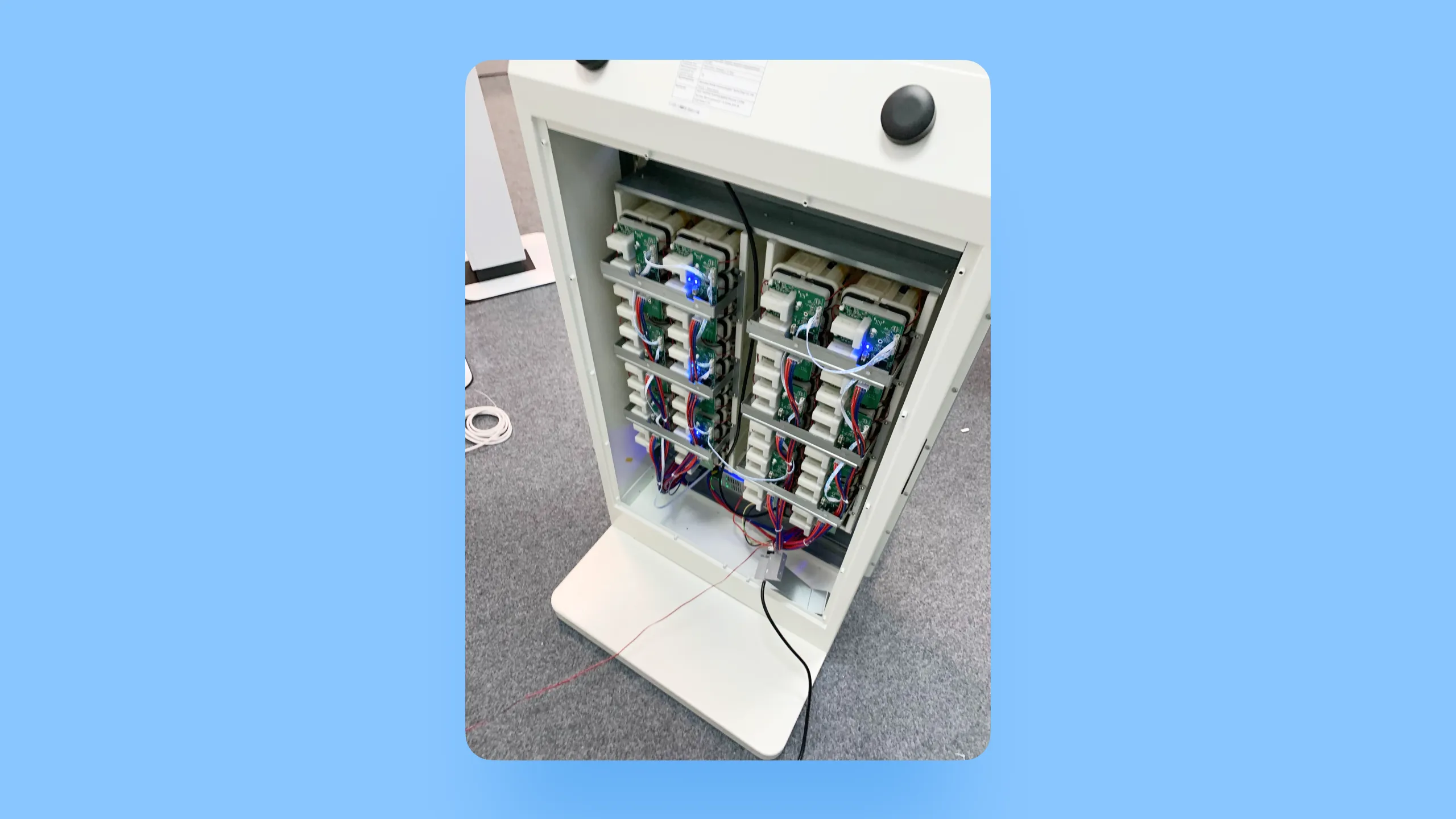 The charging station is not just a ‘box’ with power banks