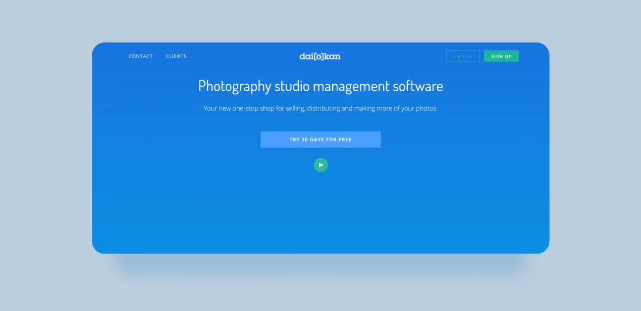 marketplace for photographers development