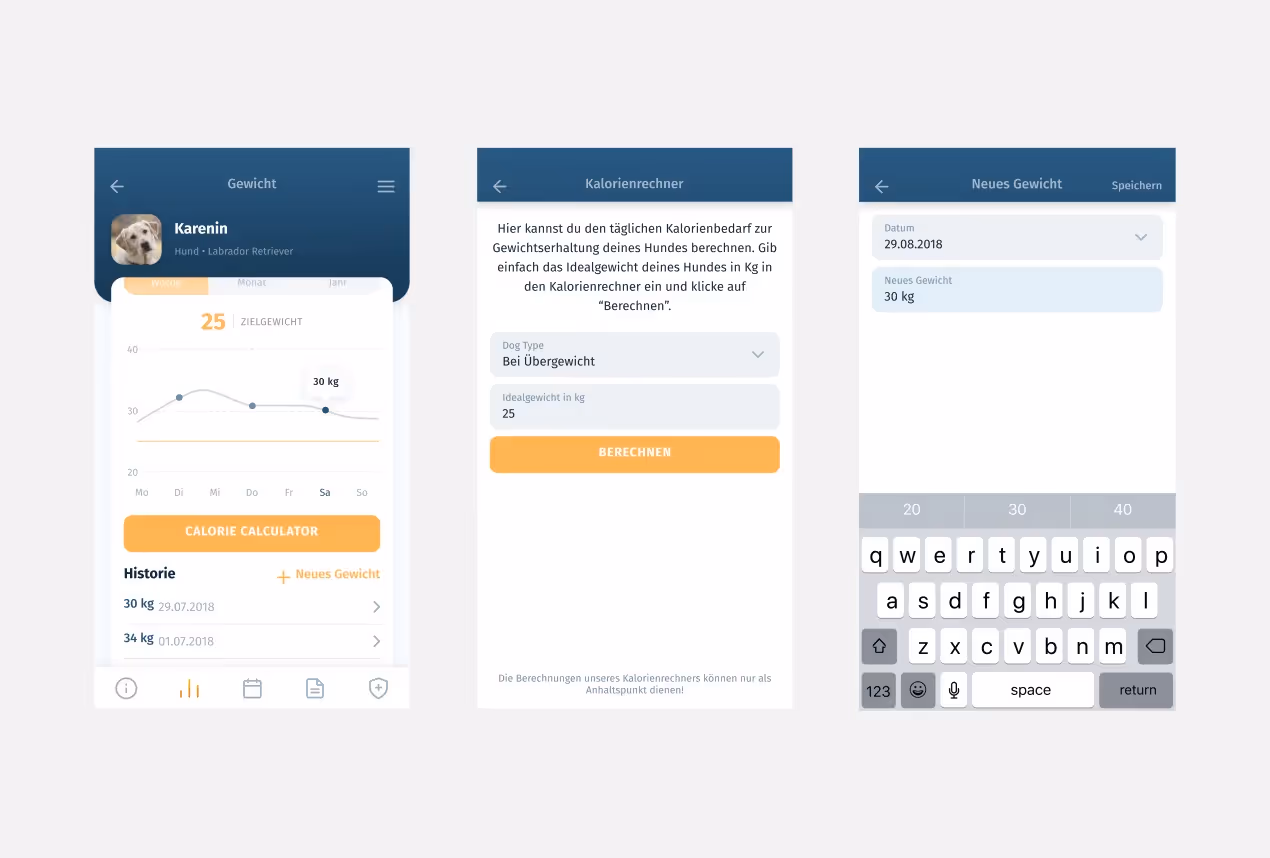 Petbuddy weight tracker