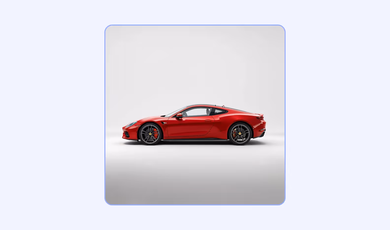 сгенерированное изображение машины