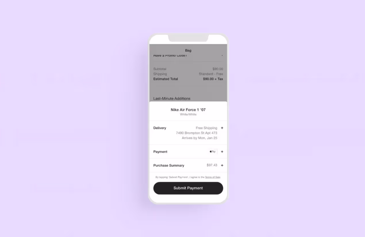 ecommerce app ui