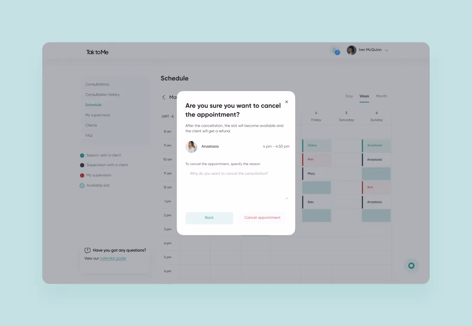 Medical appointment scheduling system by Purrweb