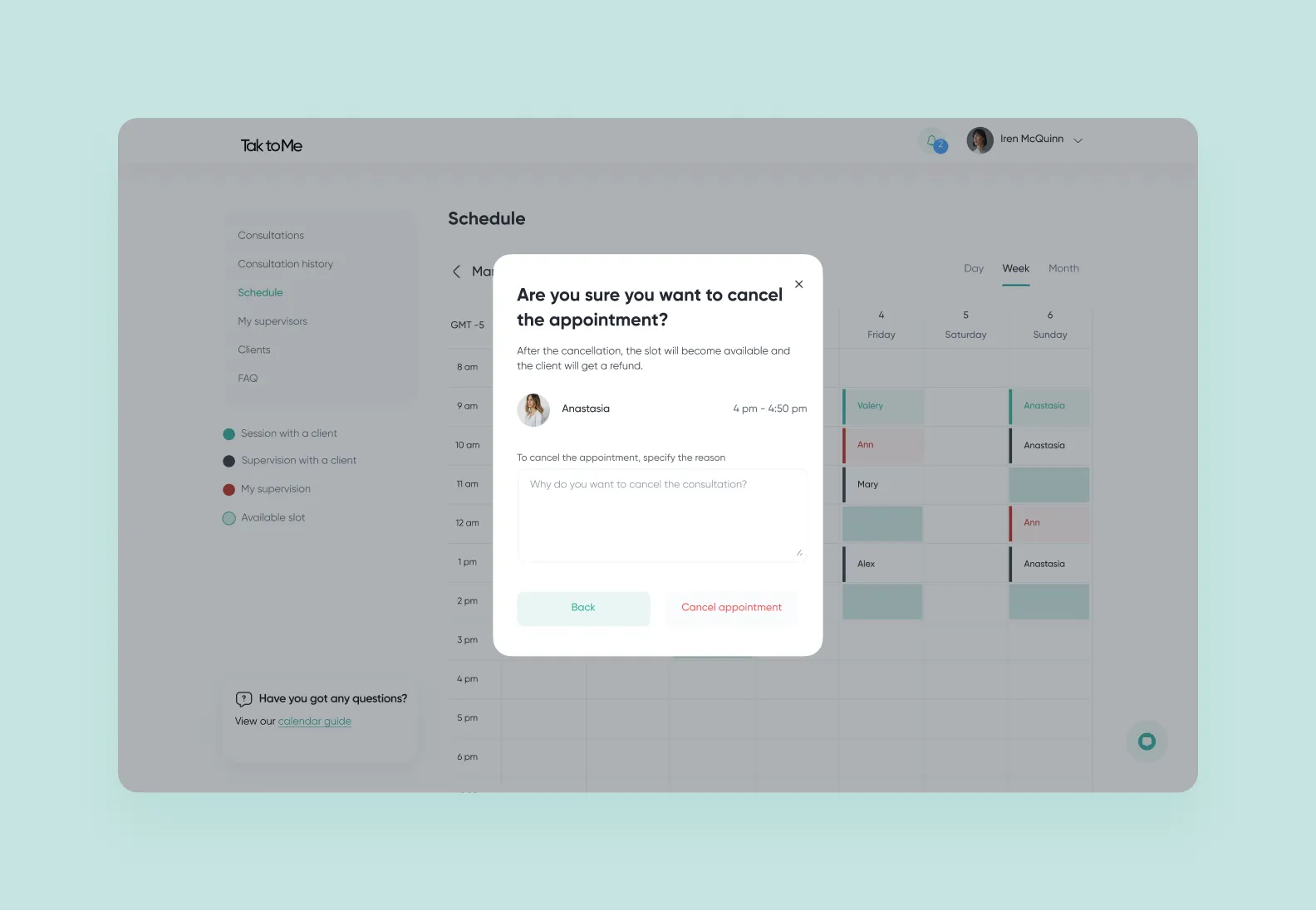 Medical appointment scheduling system by Purrweb