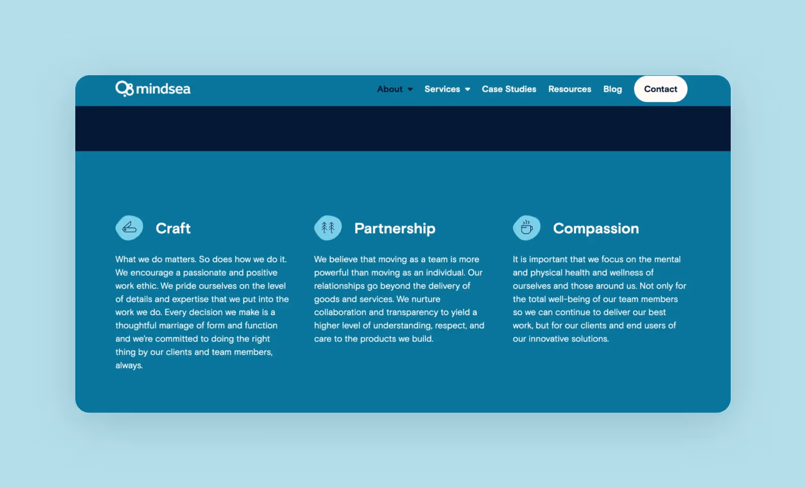 ценности MindSea