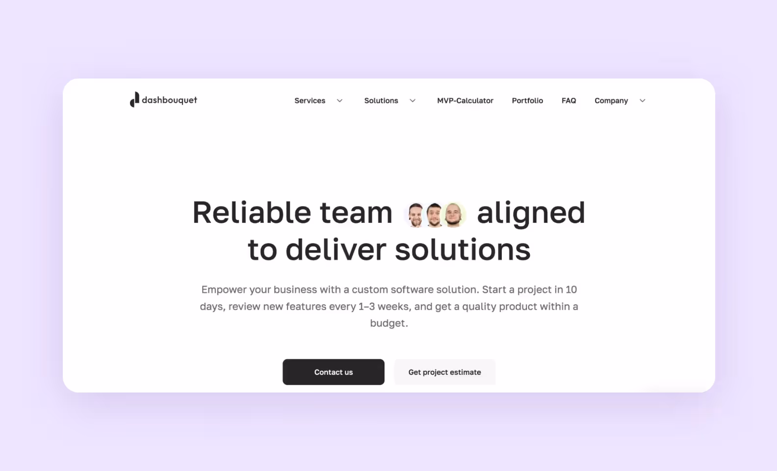 Информация о Dashbouquet Development