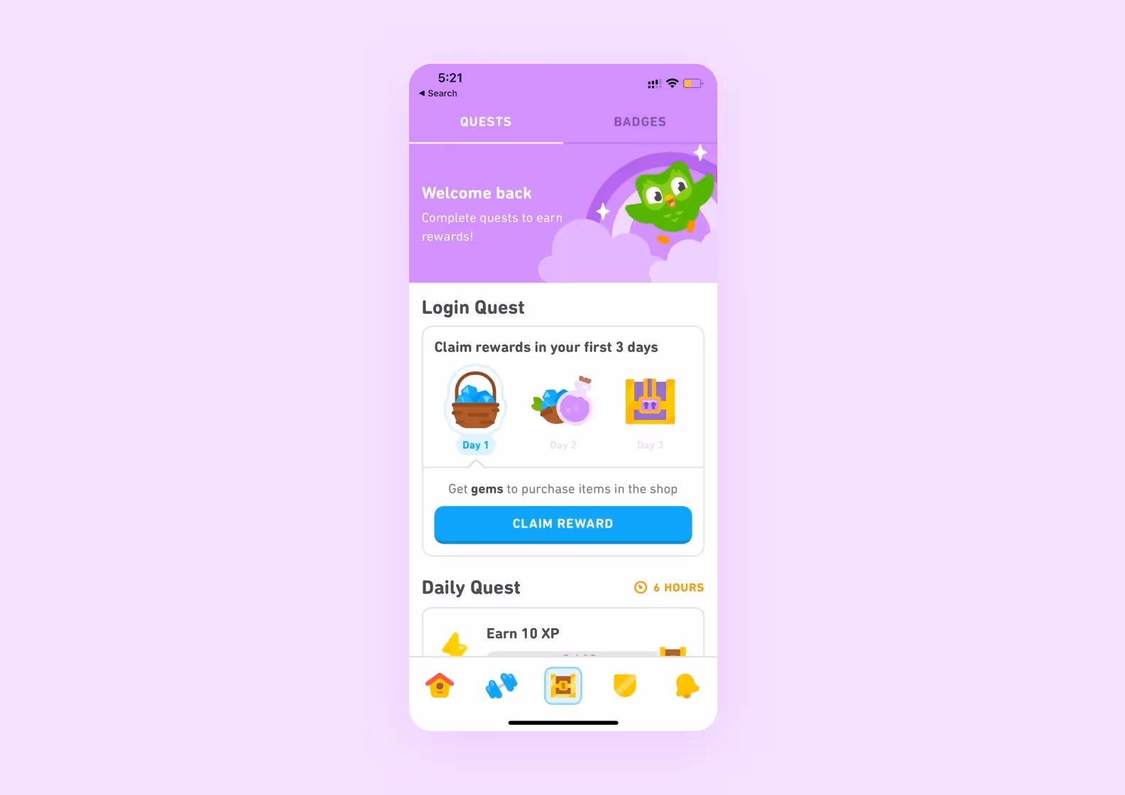 Gamification in Duolingo