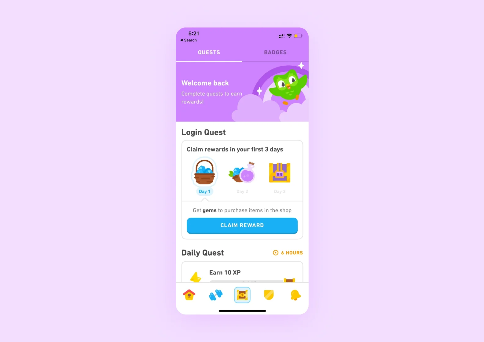 Gamification in Duolingo