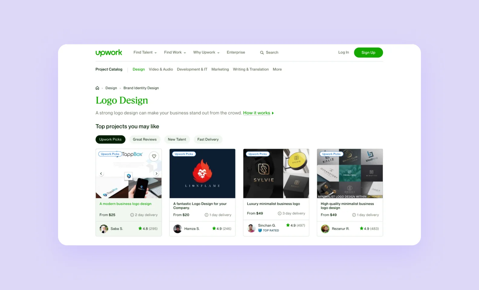 toptal vs upwork
