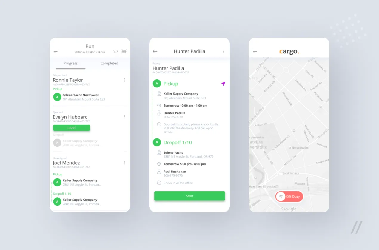 Cargo app