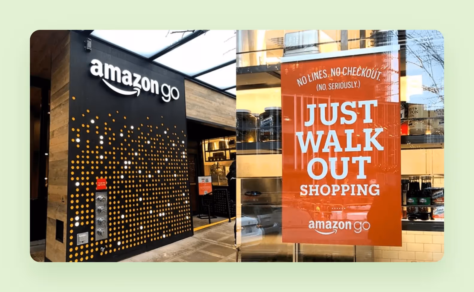the Just Walk Out system of Amazon