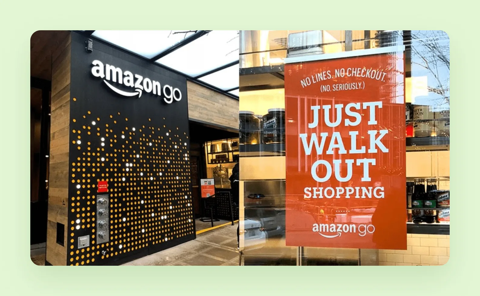 the Just Walk Out system of Amazon
