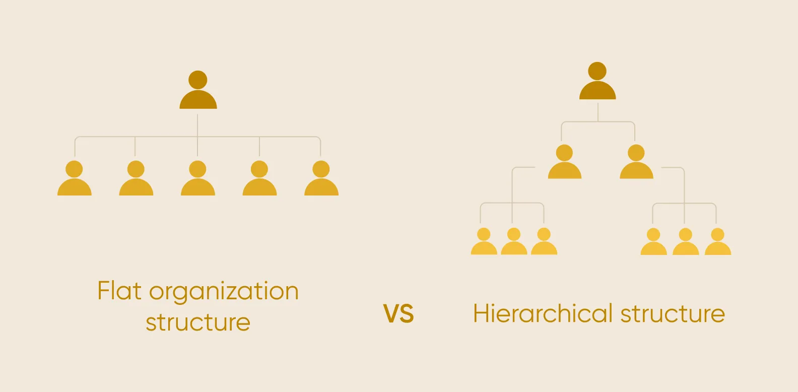 flat organization structure