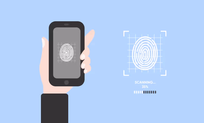 тренды интернета вещей — сканирование отпечатка пальца для безопасного доступа