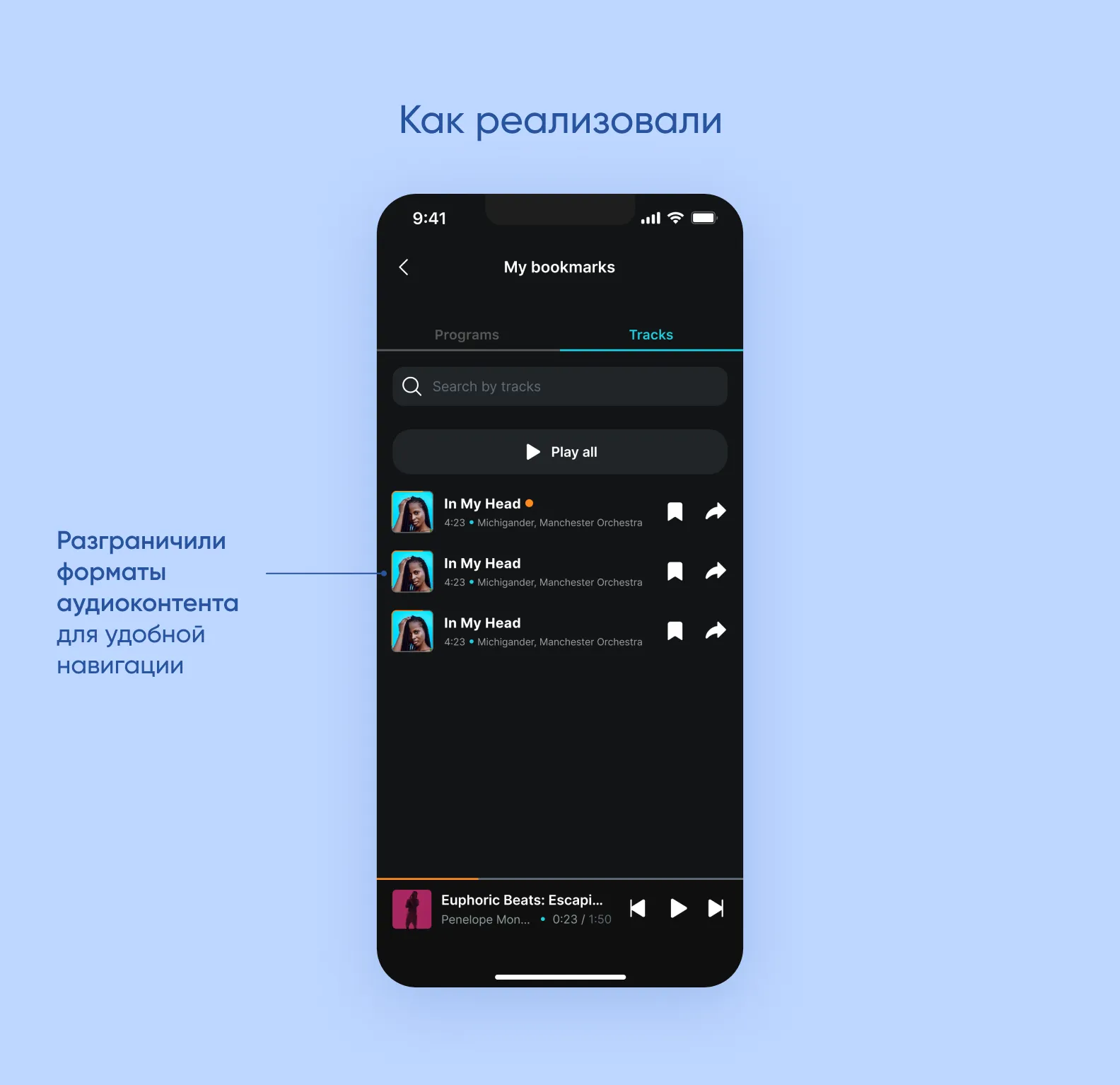 Избранное после редизайна