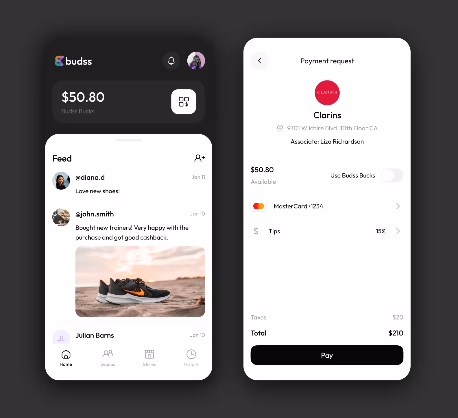 Цветовая гамма приложения