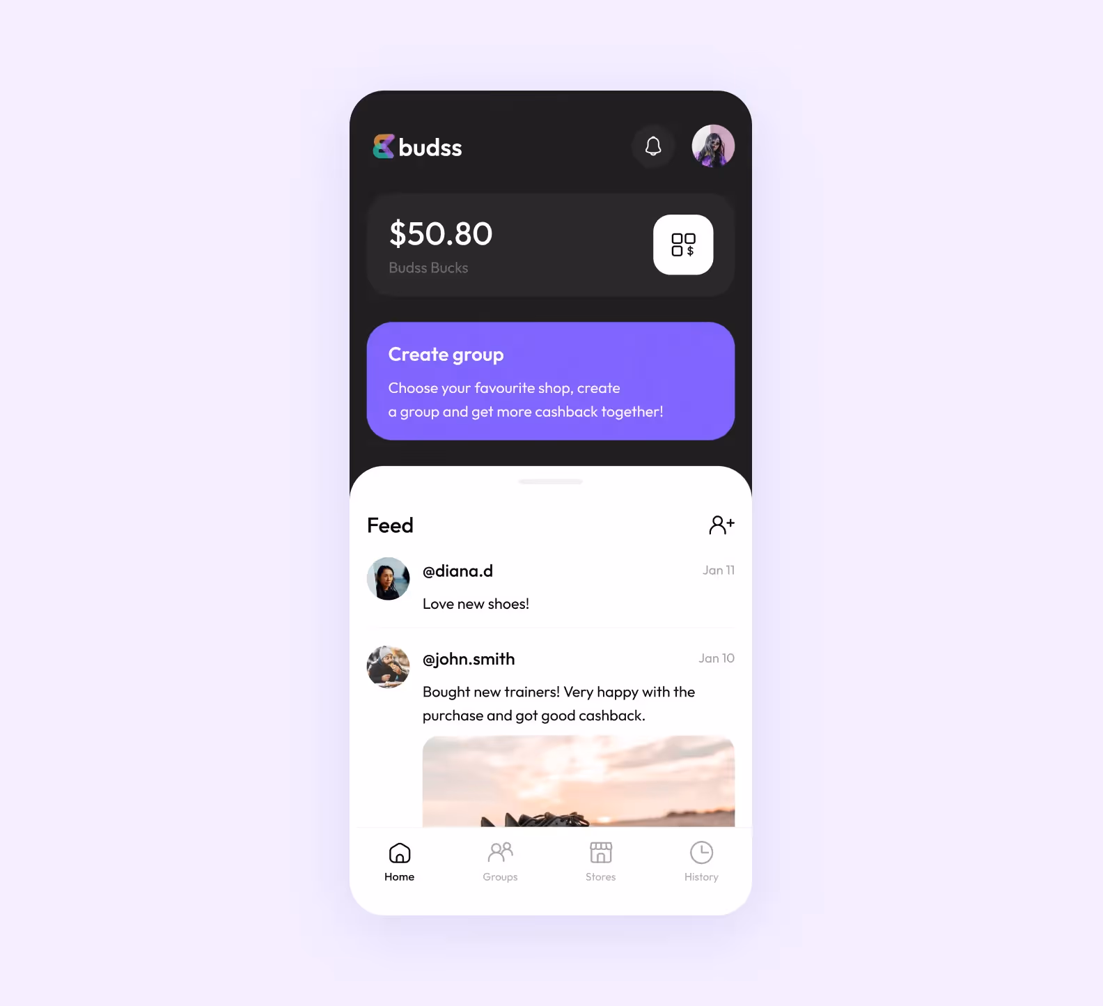 Понятный призыв к действию помогает ориентироваться в приложении