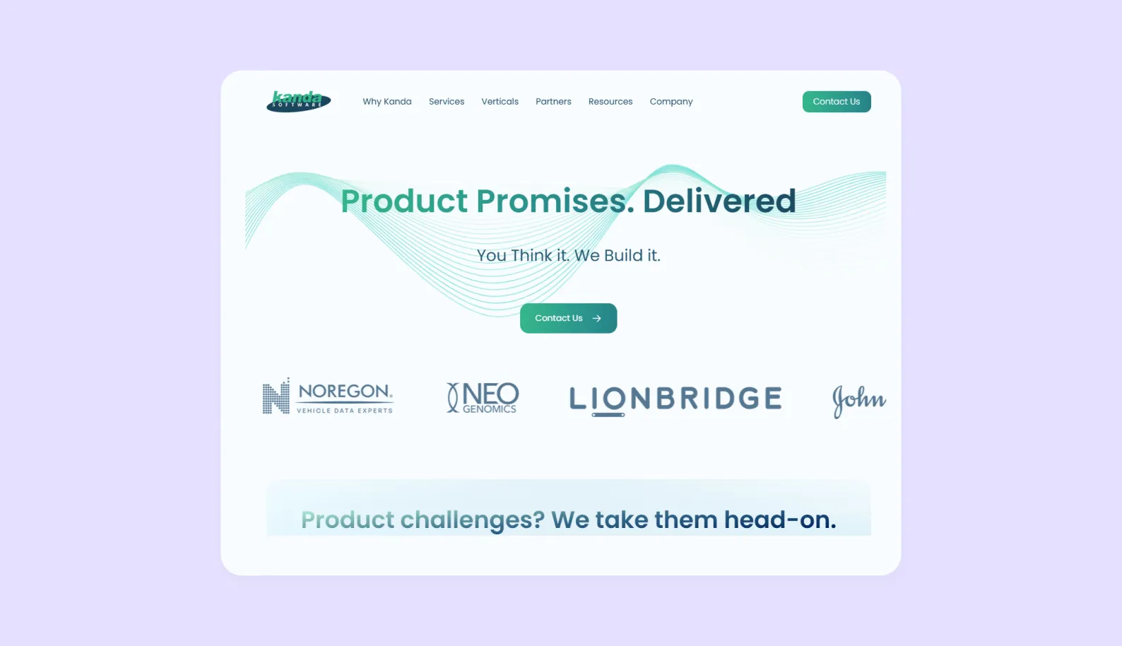 Kanda Software main page