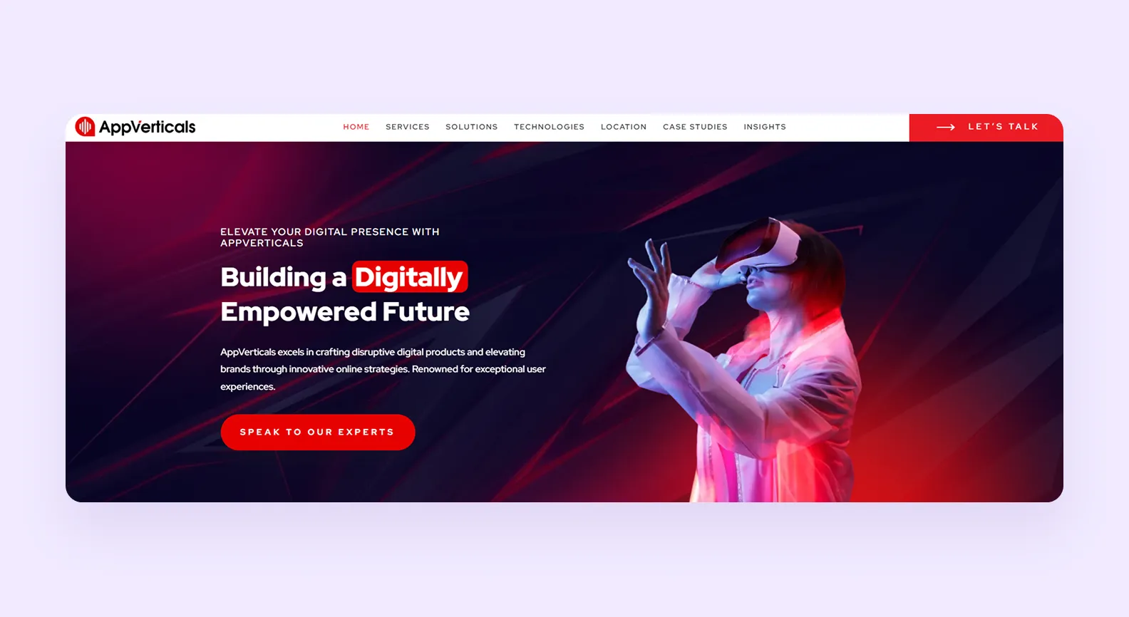 AppVerticals main page