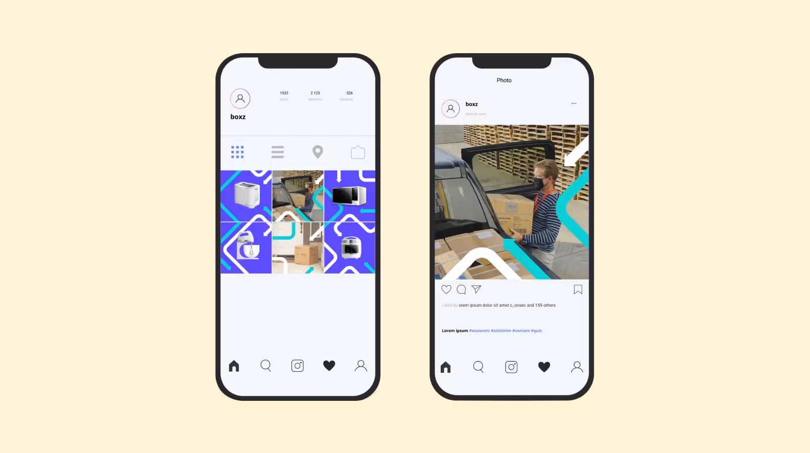 паттерны Boxz