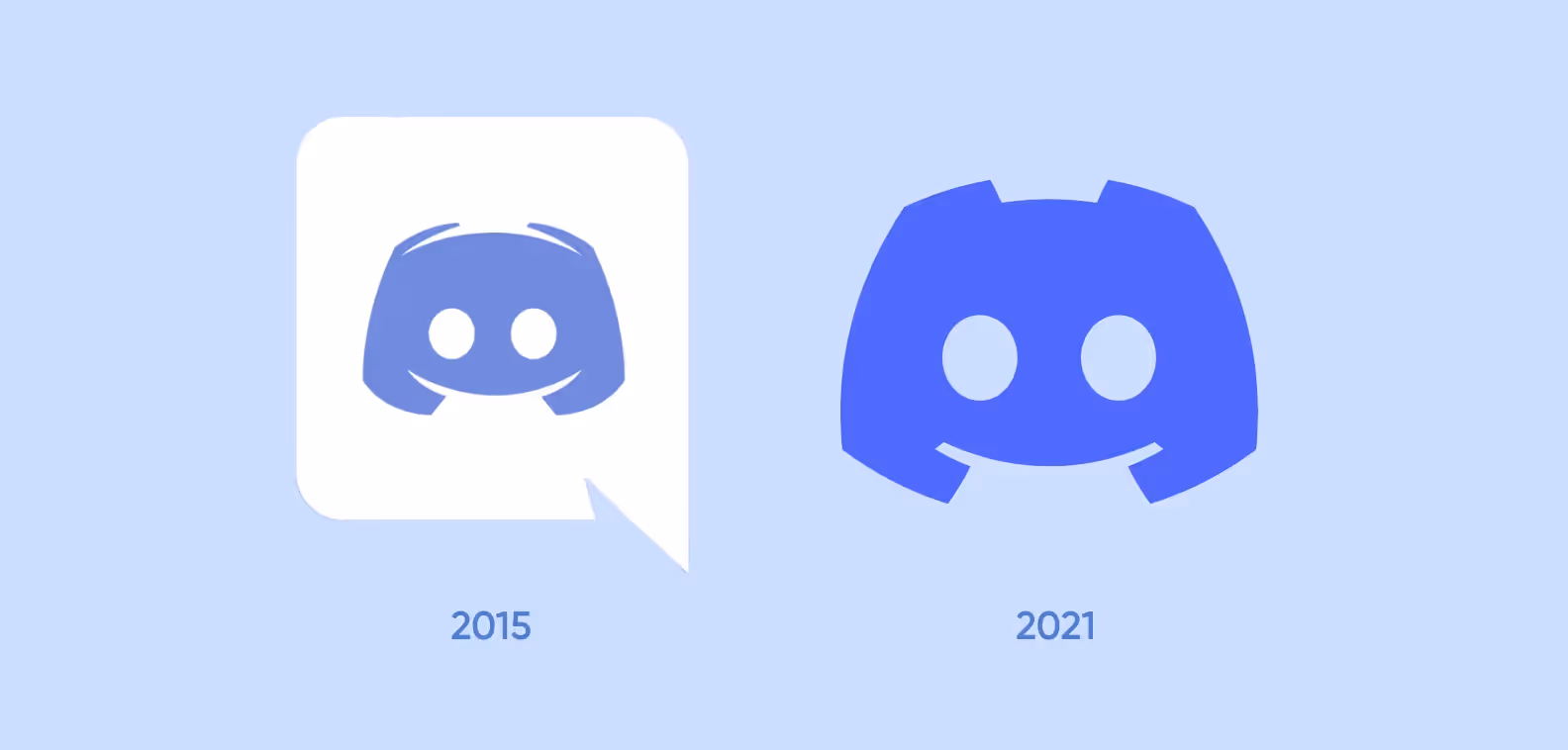 логотип минимализм — пример Discord