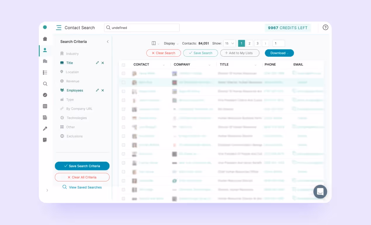 Экран с поиском 