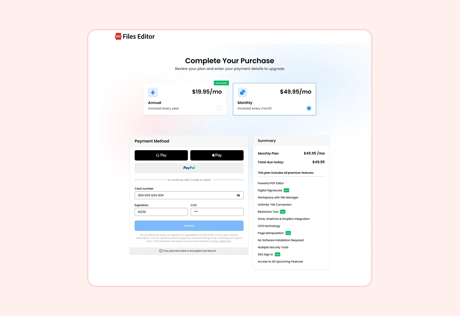 Тарифные планы и монетизация сервиса