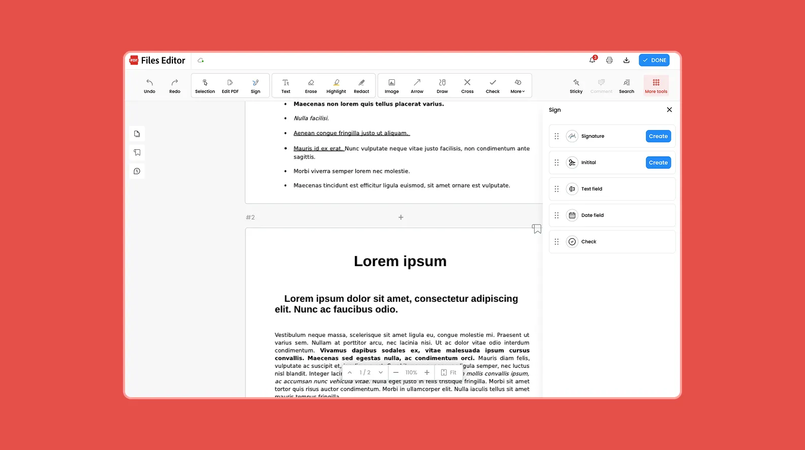 Редактор файлов