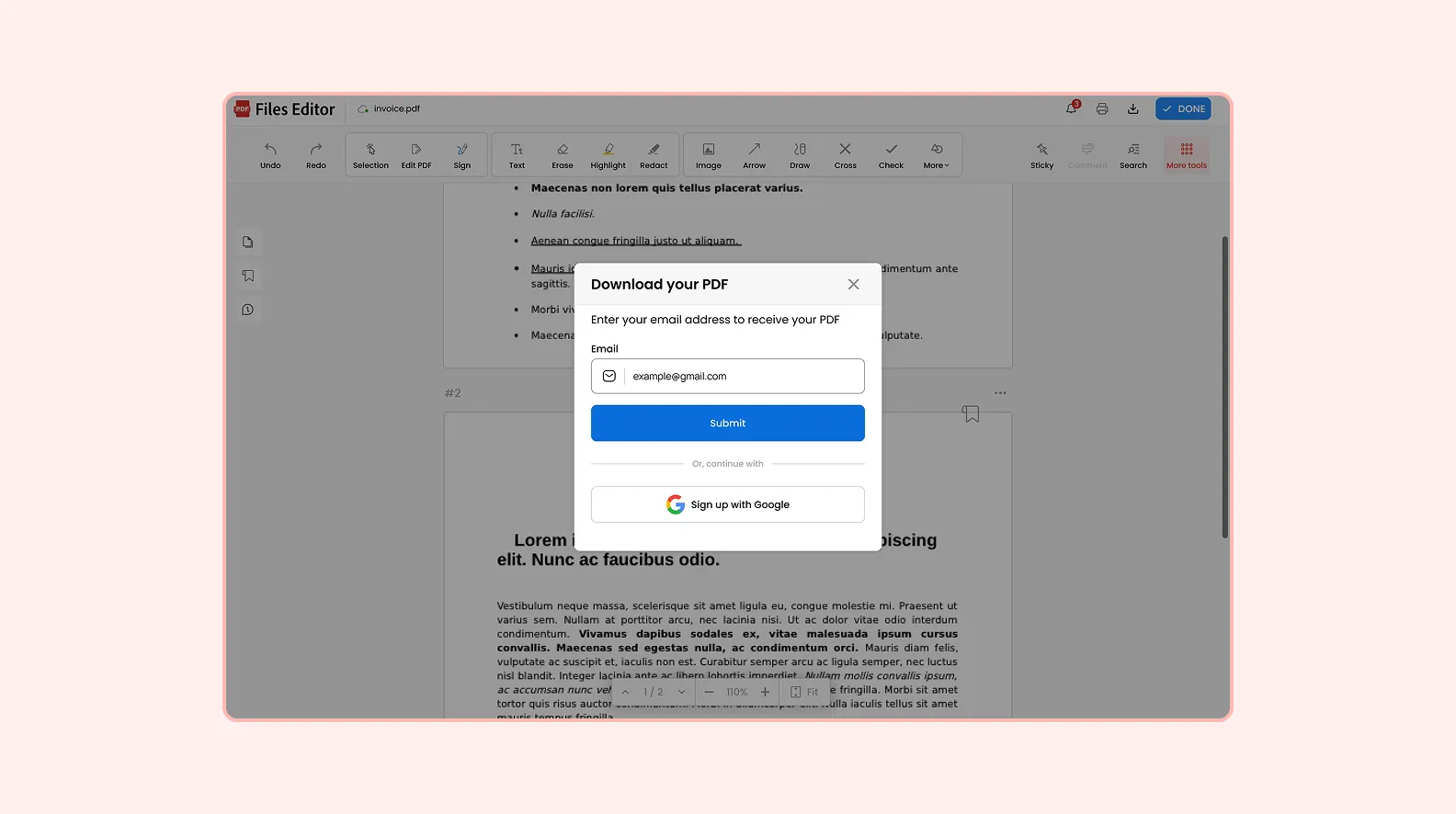 Скачивание файла для неавторизованного пользователя