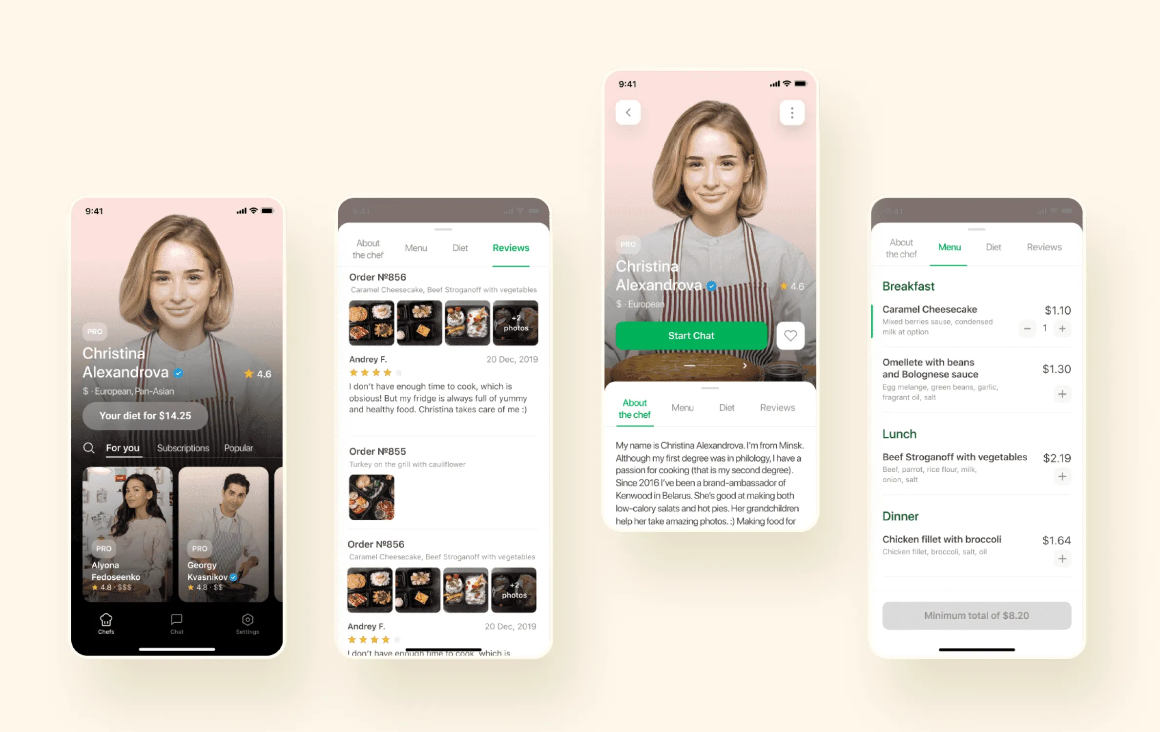 Talentum screens