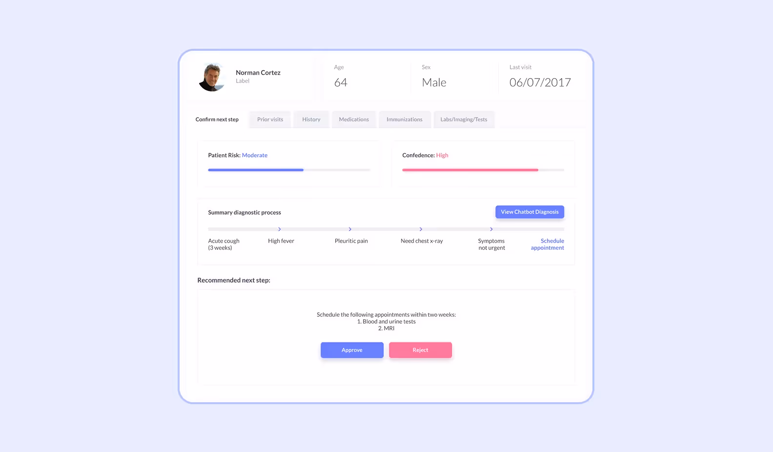 Clearstep — приложение для пациентов, где они могут связаться с доктором, получить предварительный диагноз и запланировать прием