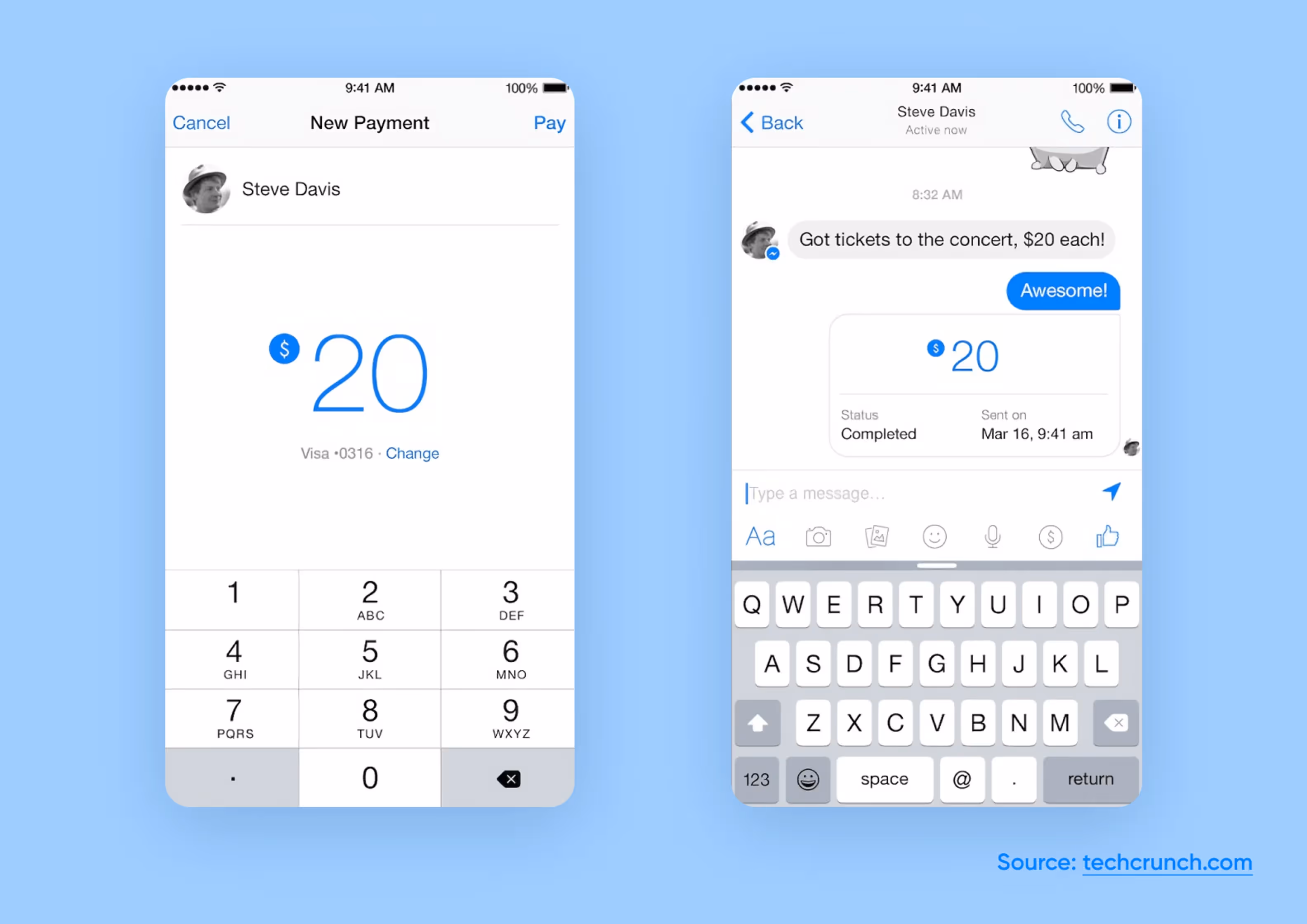 How to pay via Facebook Pay