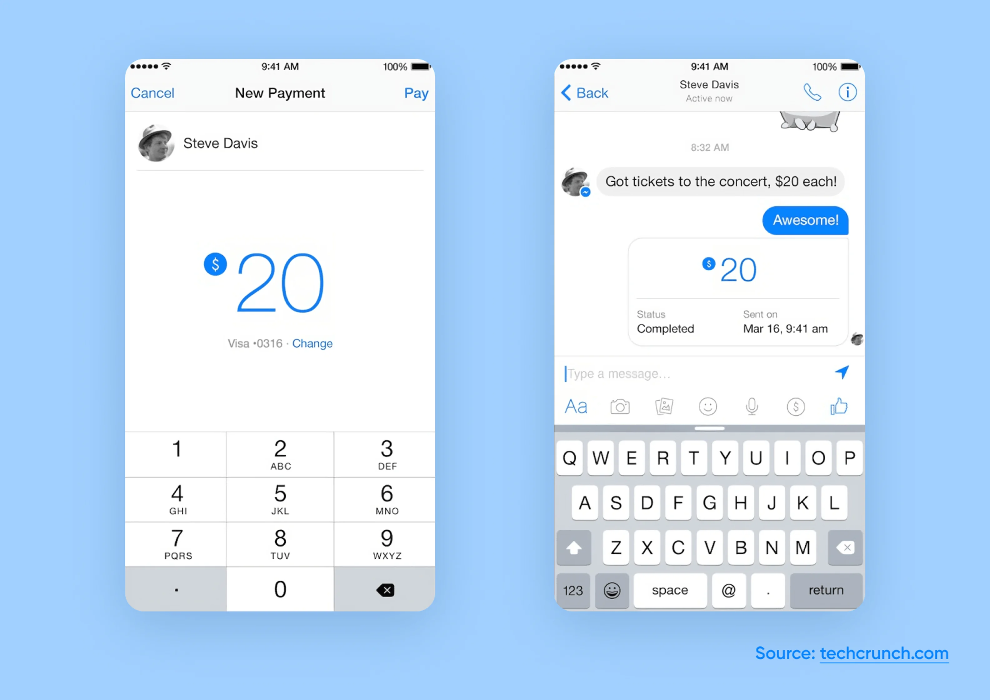 How to pay via Facebook Pay