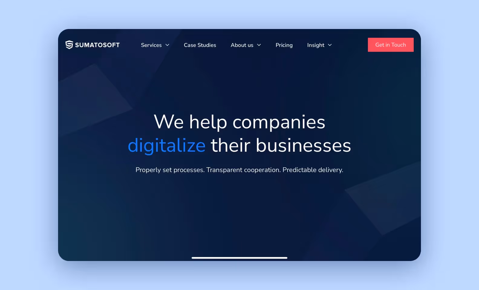 SumatoSoft software outsourcing company