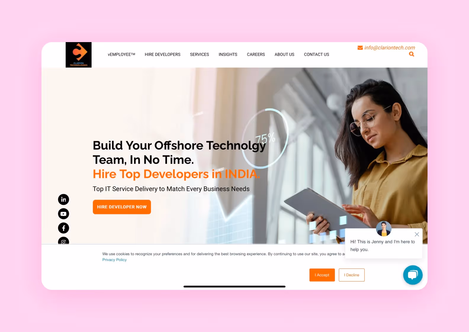 Clarion Technologies software outsourcing company