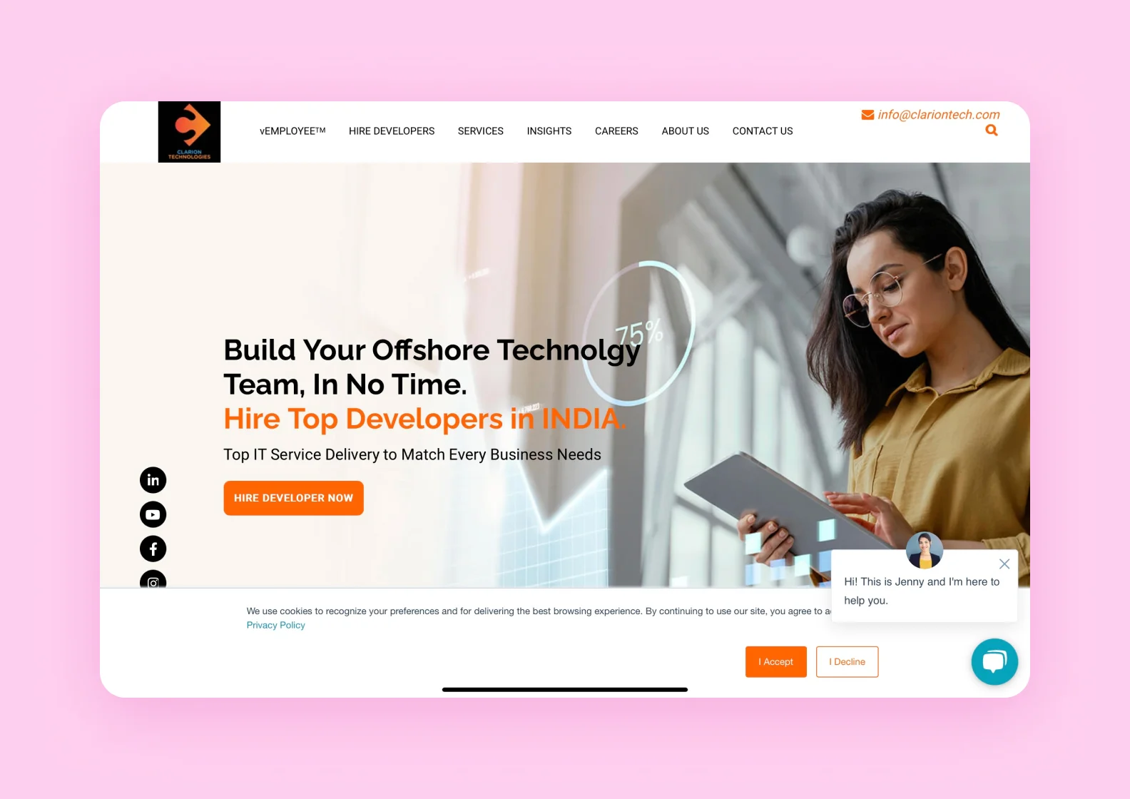 Clarion Technologies software outsourcing company