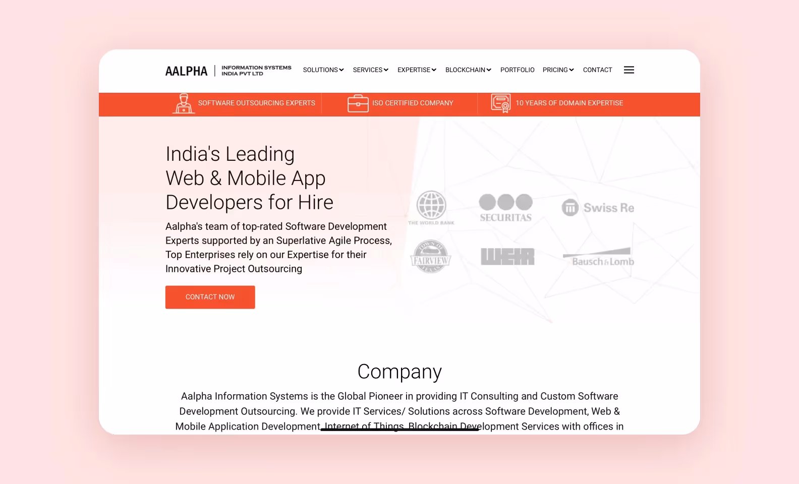 Aalpha software outsourcing company