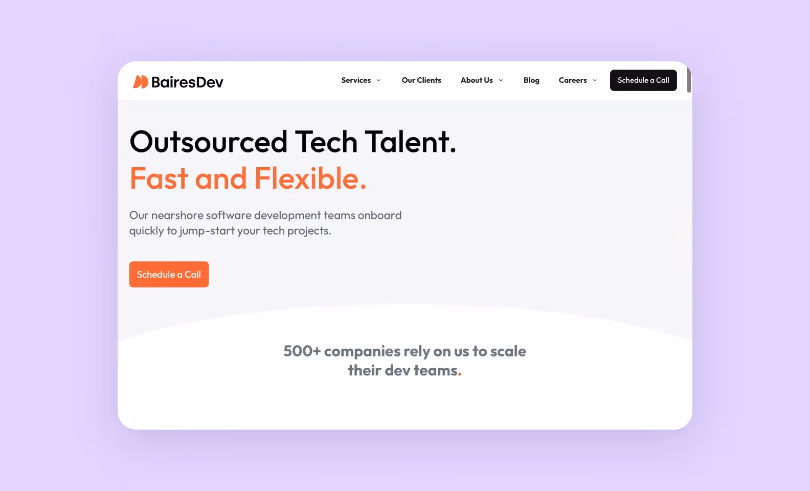 BairesDev software outsourcing company