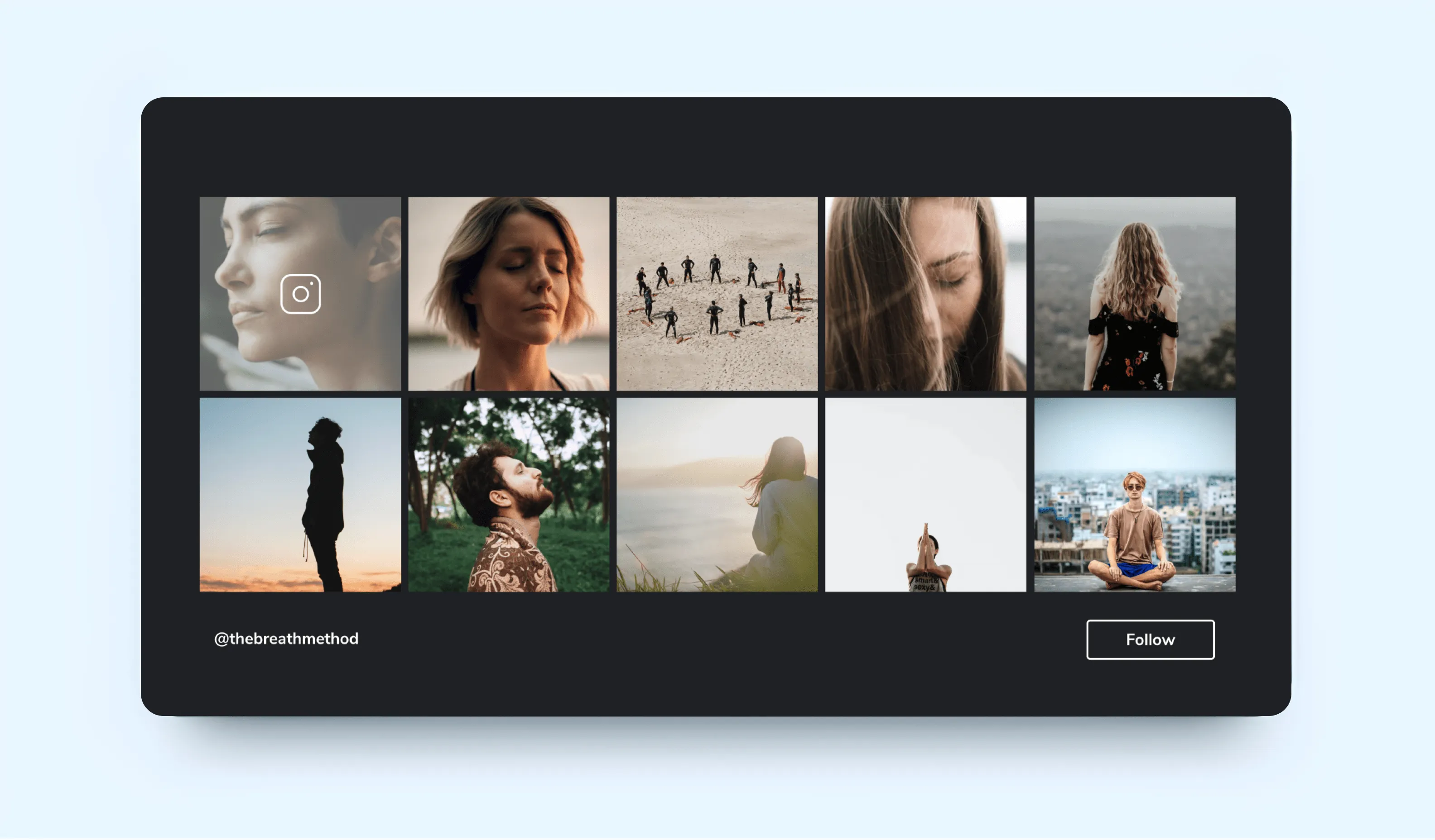 The landing page prototype