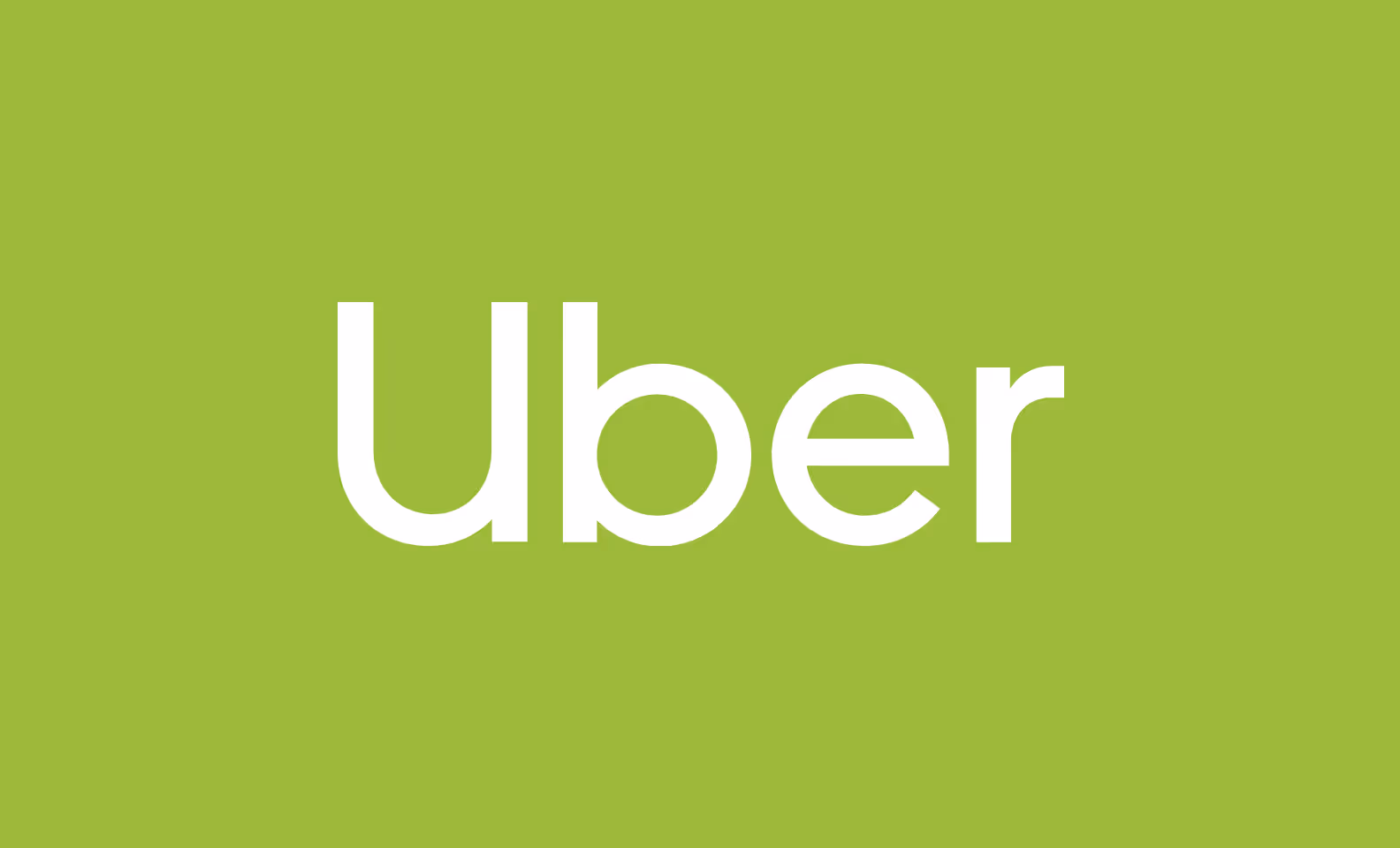 Easy to recognize Uber logo
