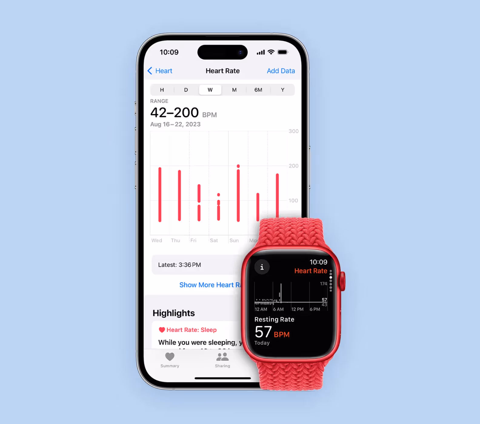 Heart-rate monitoring on iPhone and Apple Watch