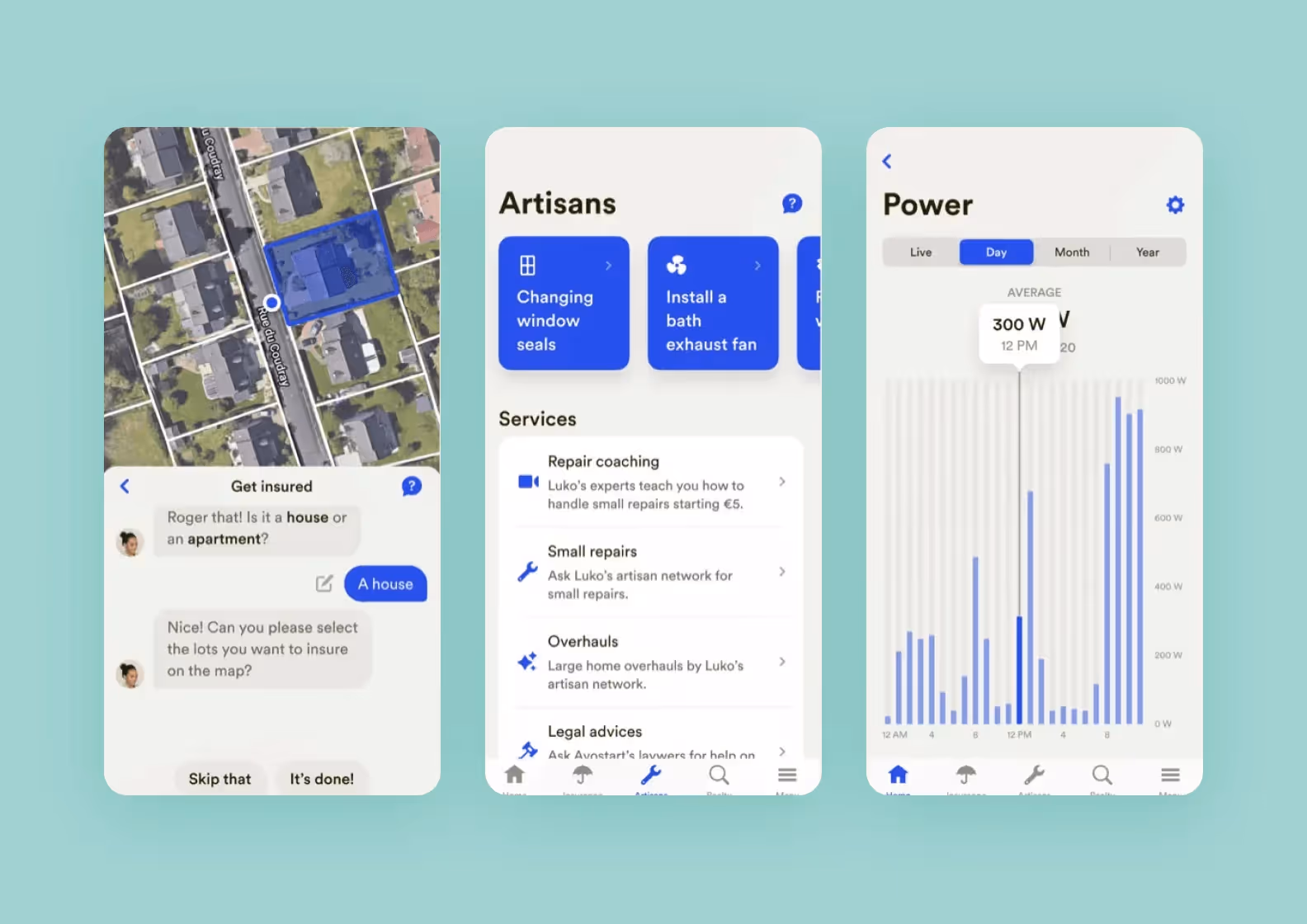 Luko property insurance application