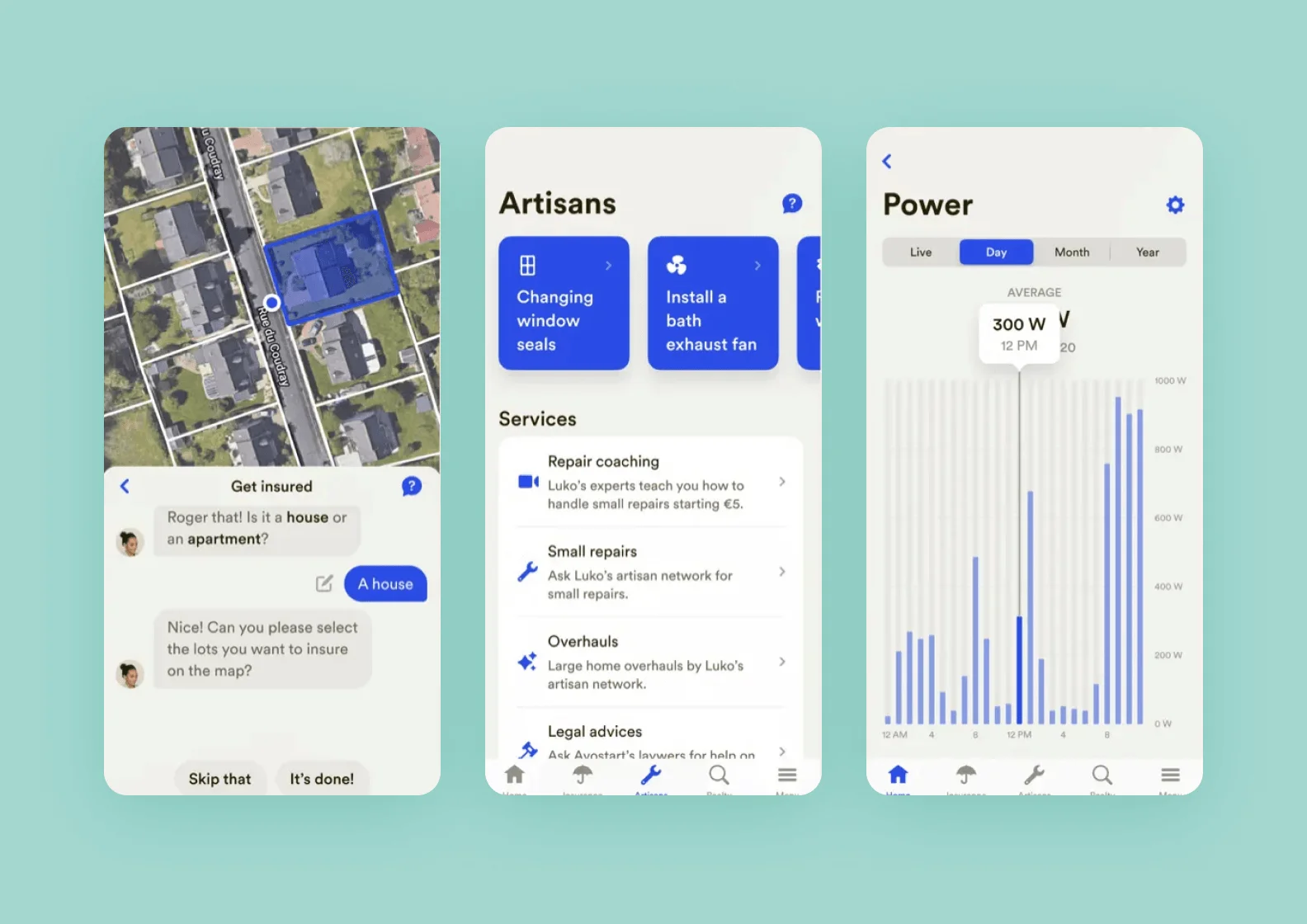 Luko property insurance application
