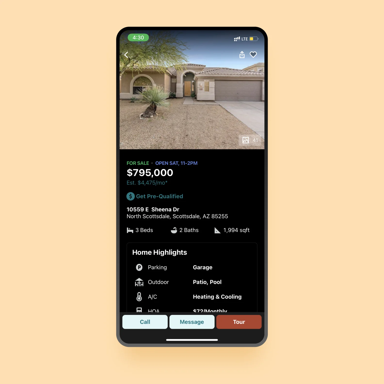 Trulia app screenshot