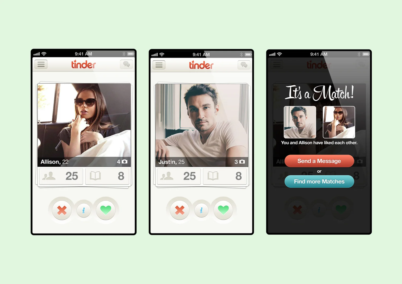The MVP version of Tinder