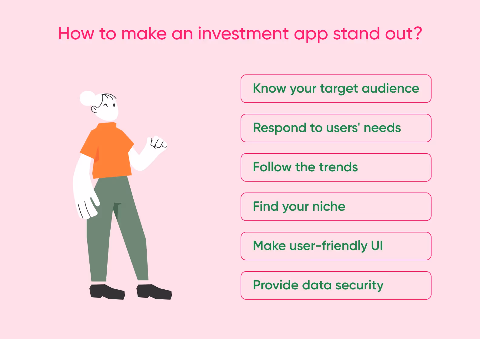 Investment app development in 8 steps