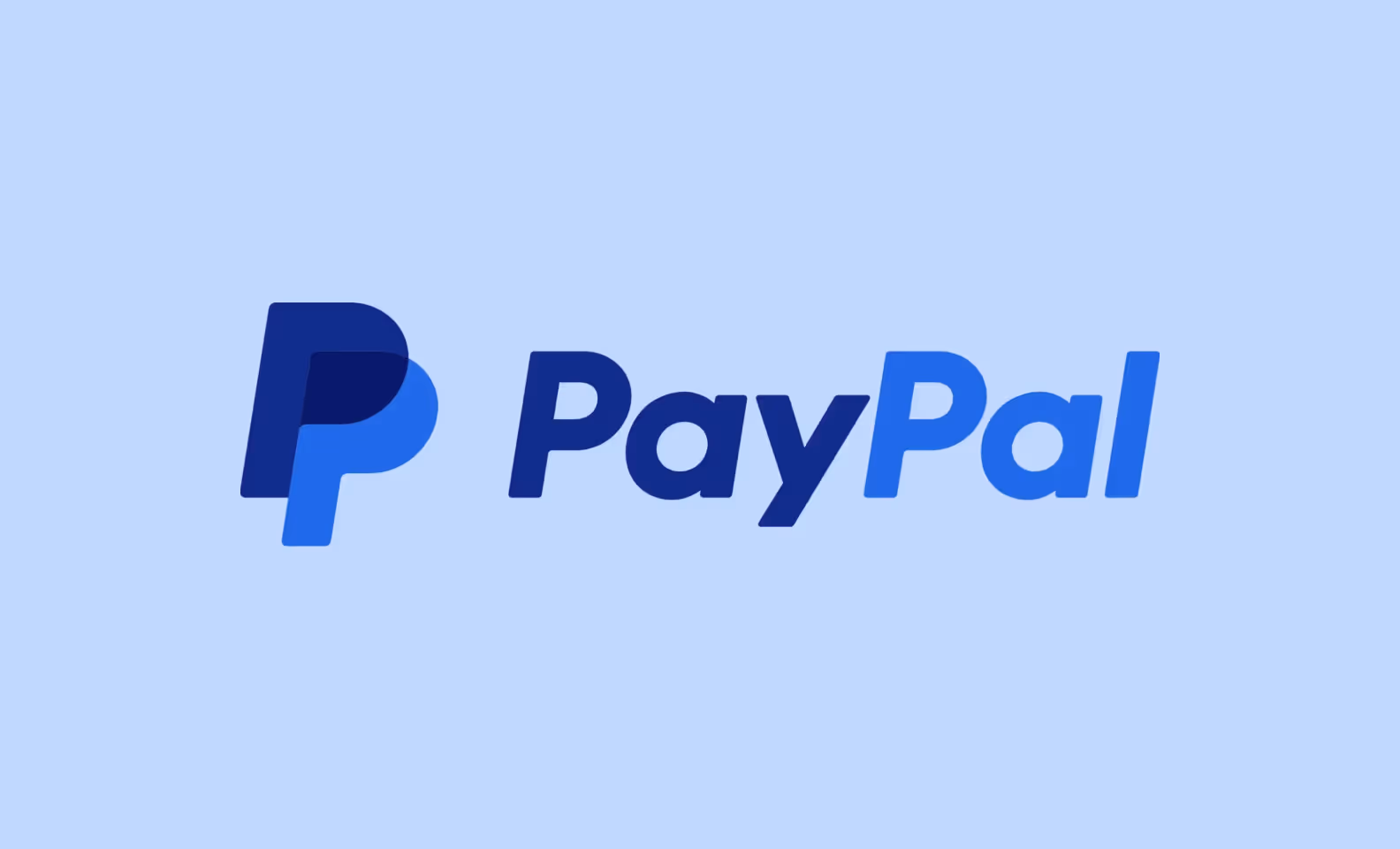 Logo of the PayPal company