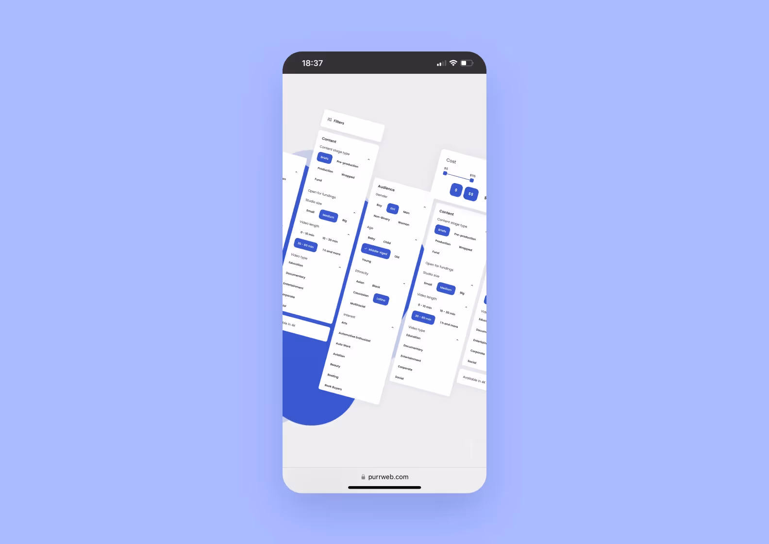 video marketplace app