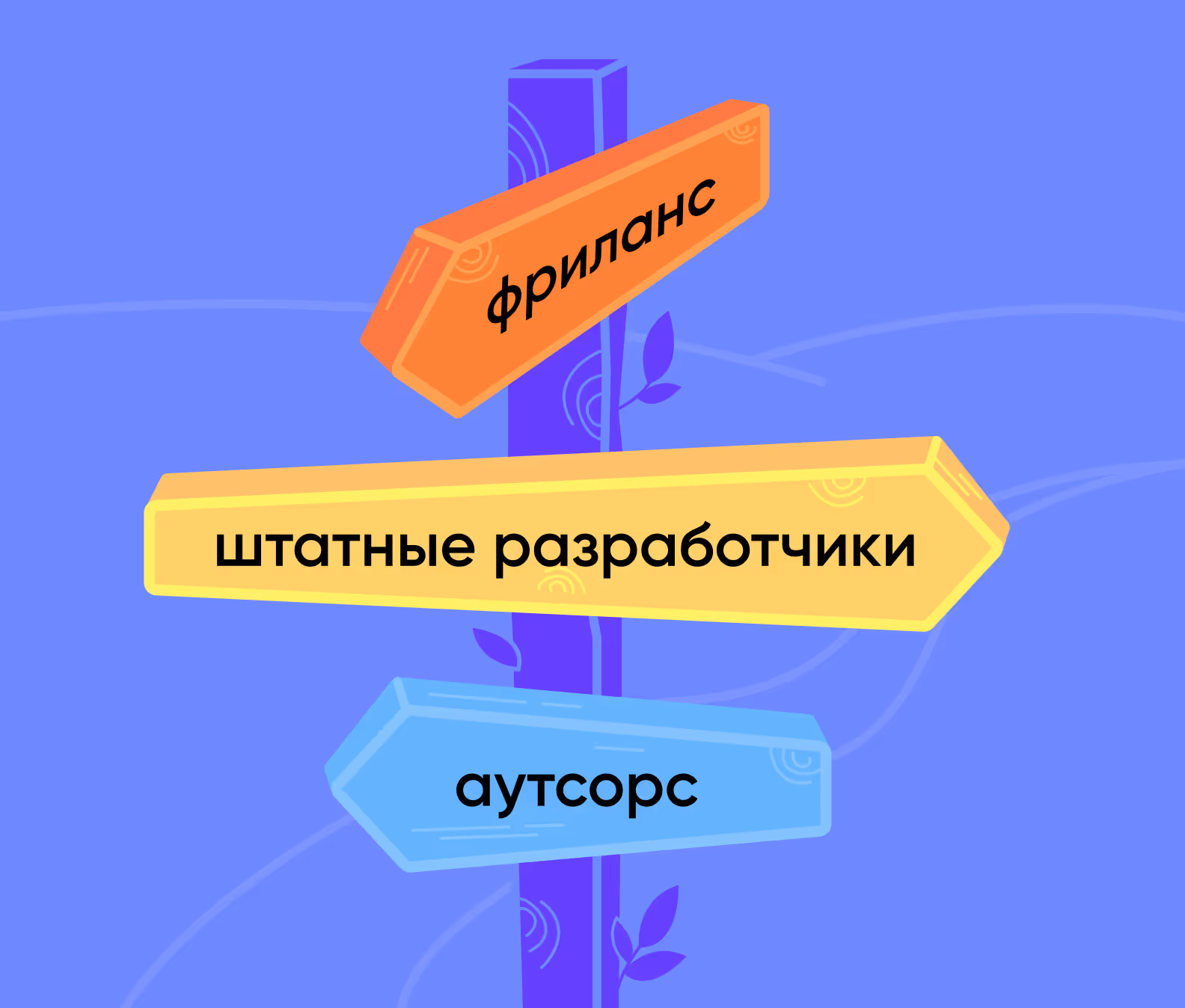 Есть три варианта: фриланс, штатные разработчики и аутсорс